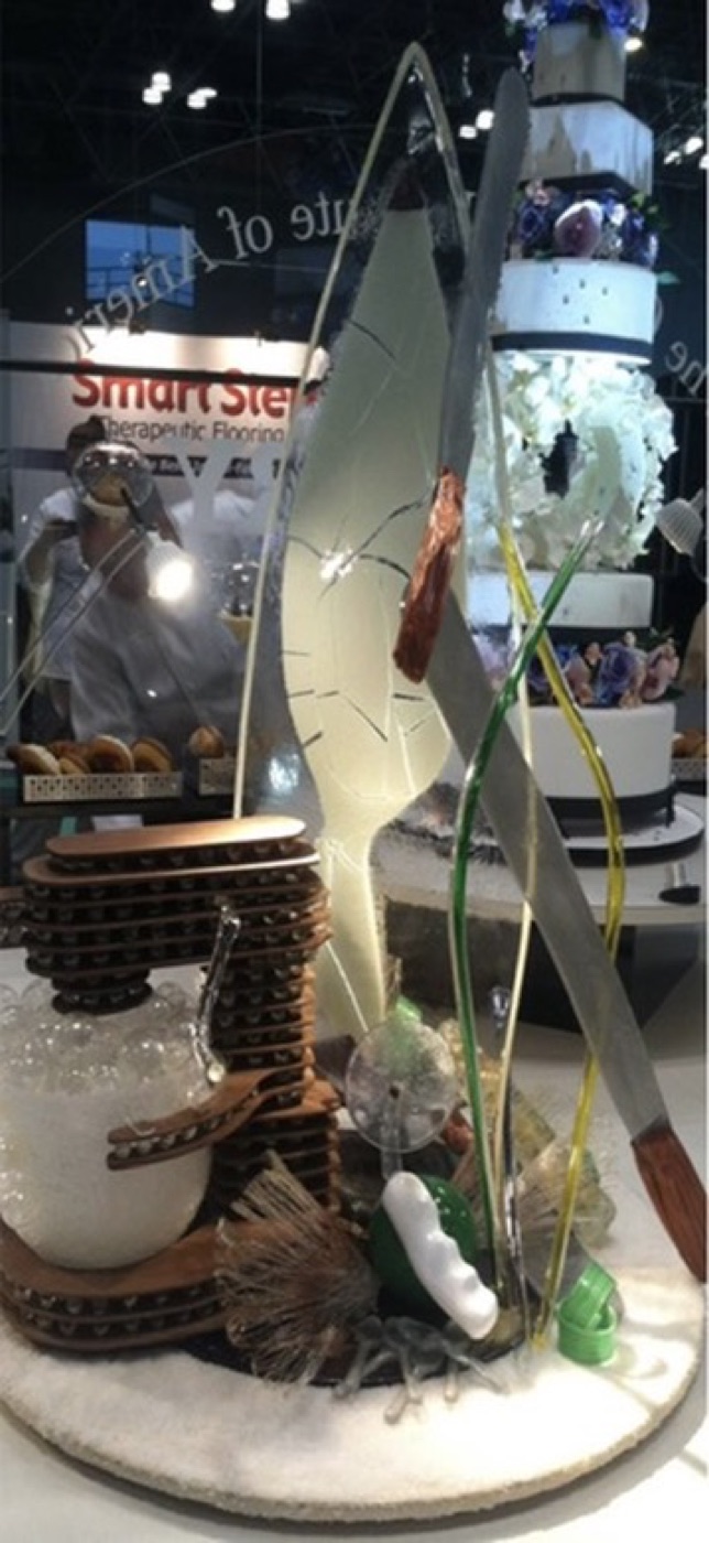 Sugar showpiece