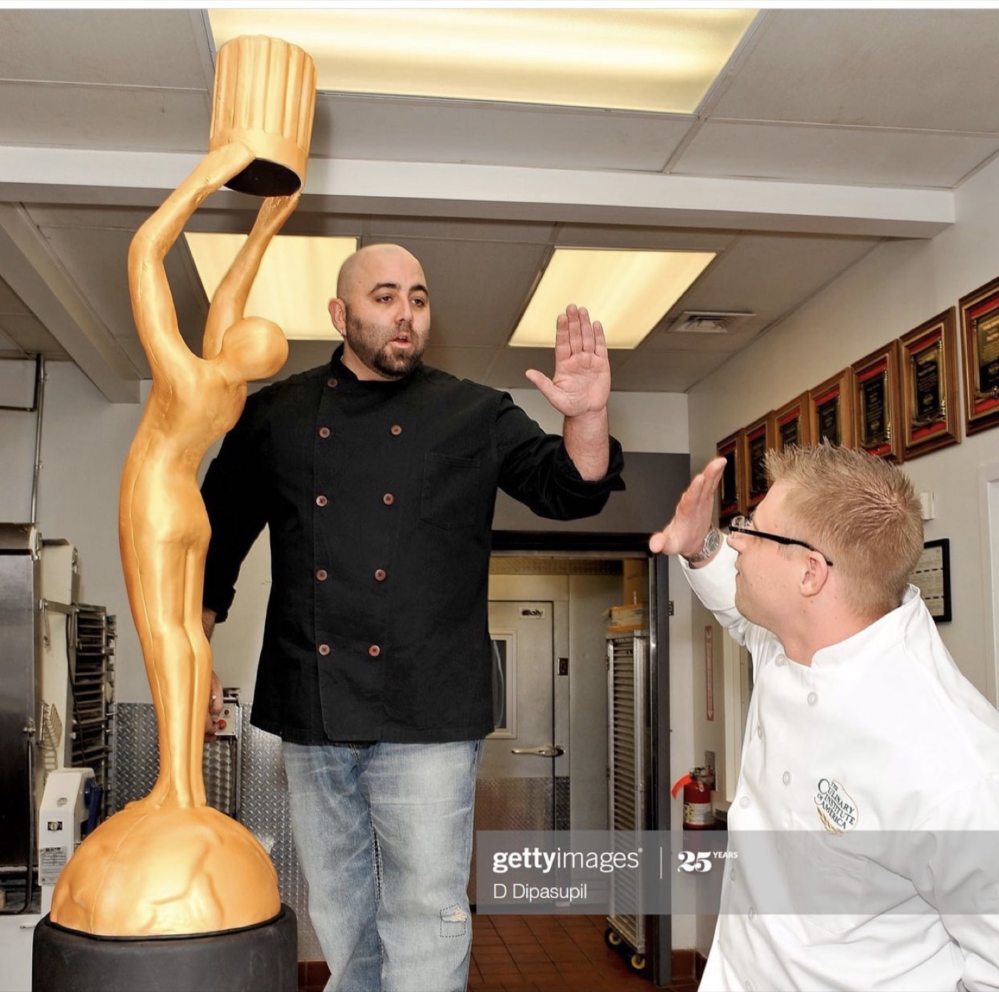 With Duff Goldman