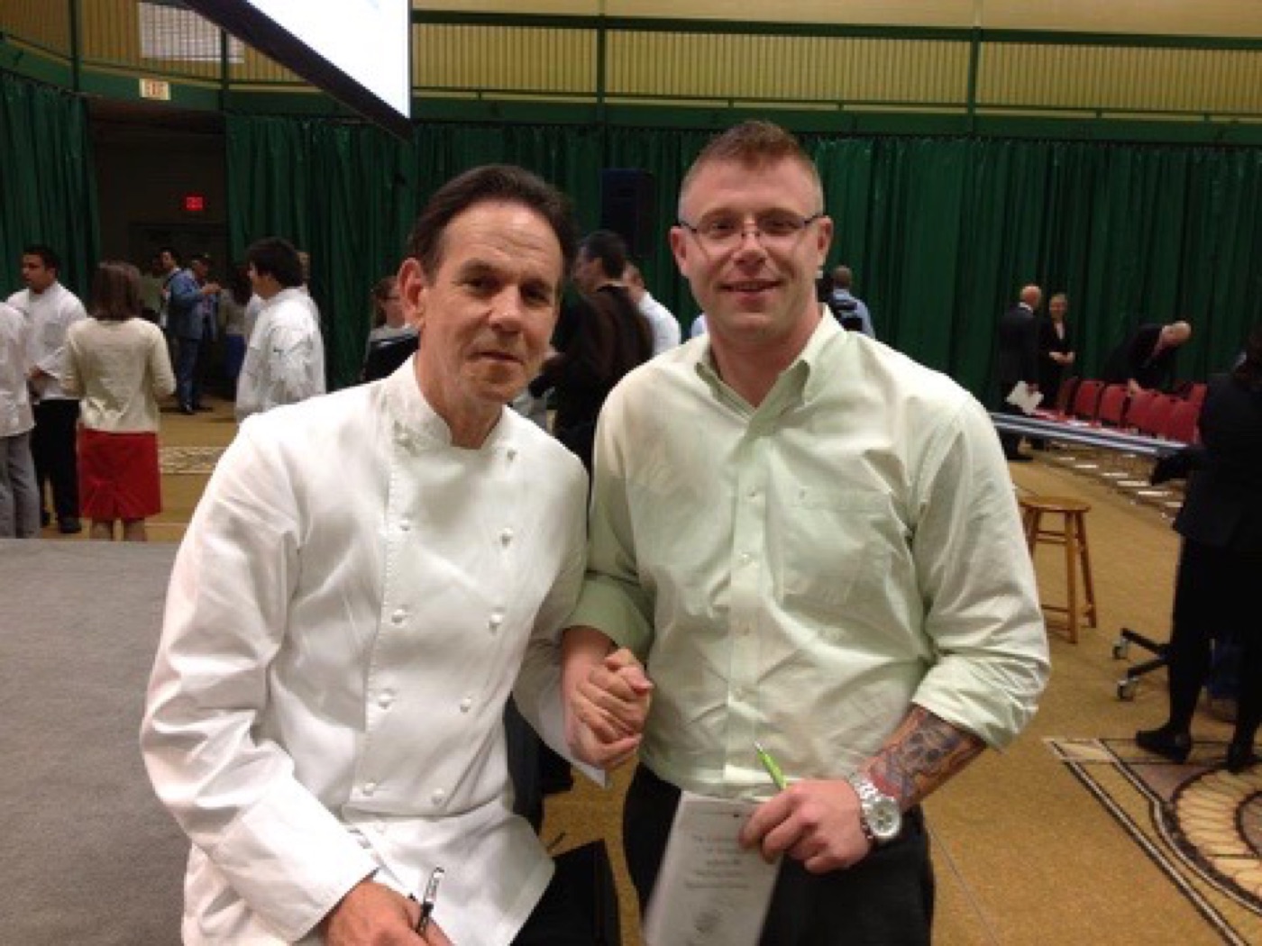 With Thomas Keller
