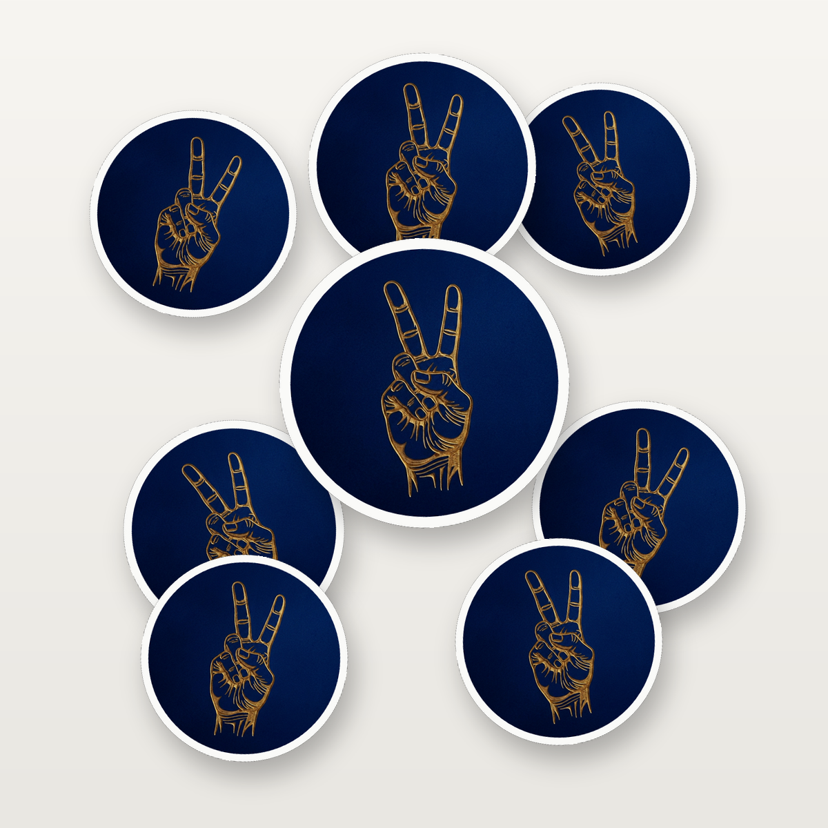 Sticker Pack — Peace Sign Series